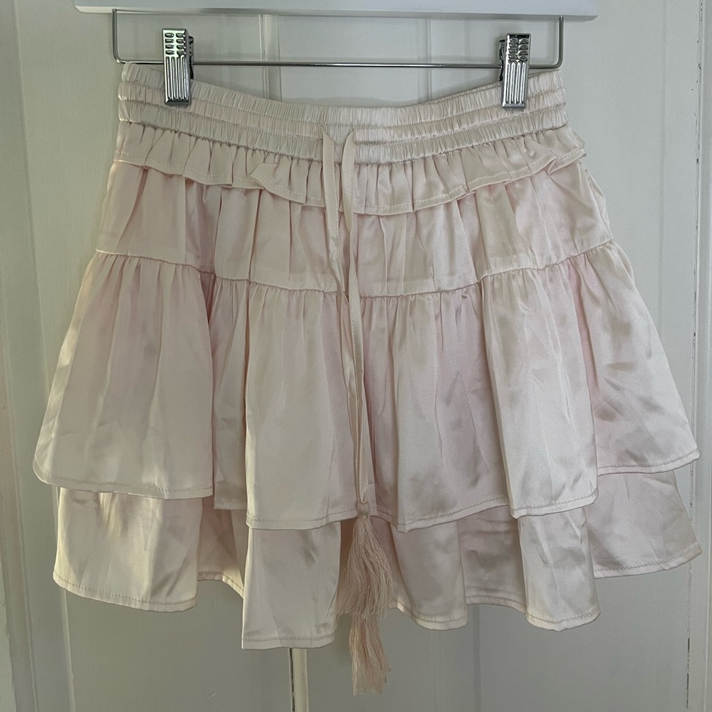 Fab'rik ivory mini skirt NWT